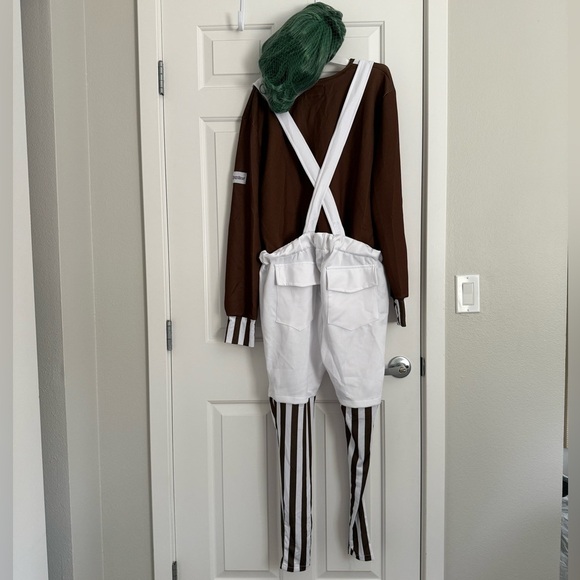 Tipsy Elves Chocolate Factory Worker 3pc Costume - Size M - Brown/Green -‎ NWT - Picture 6 of 7